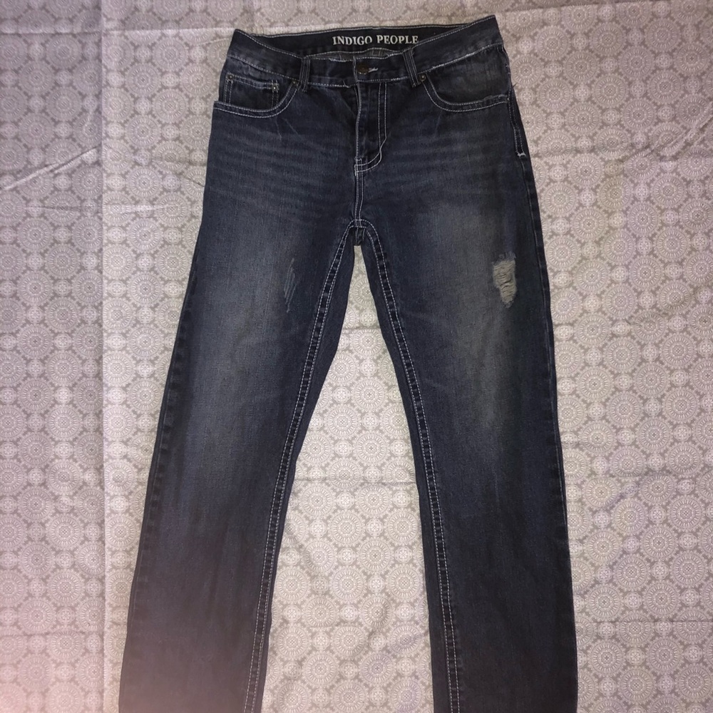 Men’s blue jeans